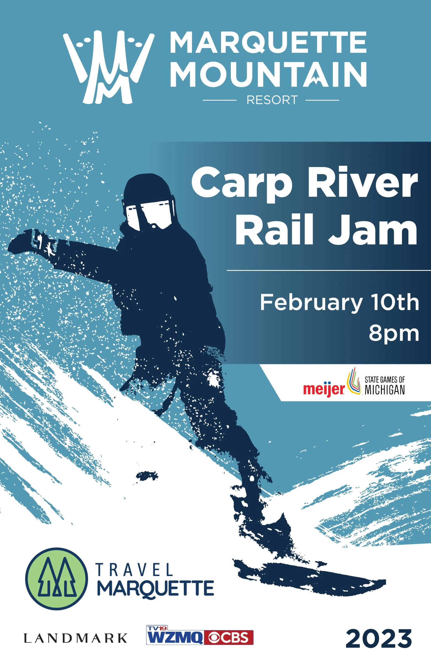 Mmr Carp River Rail Jam Poster 2023