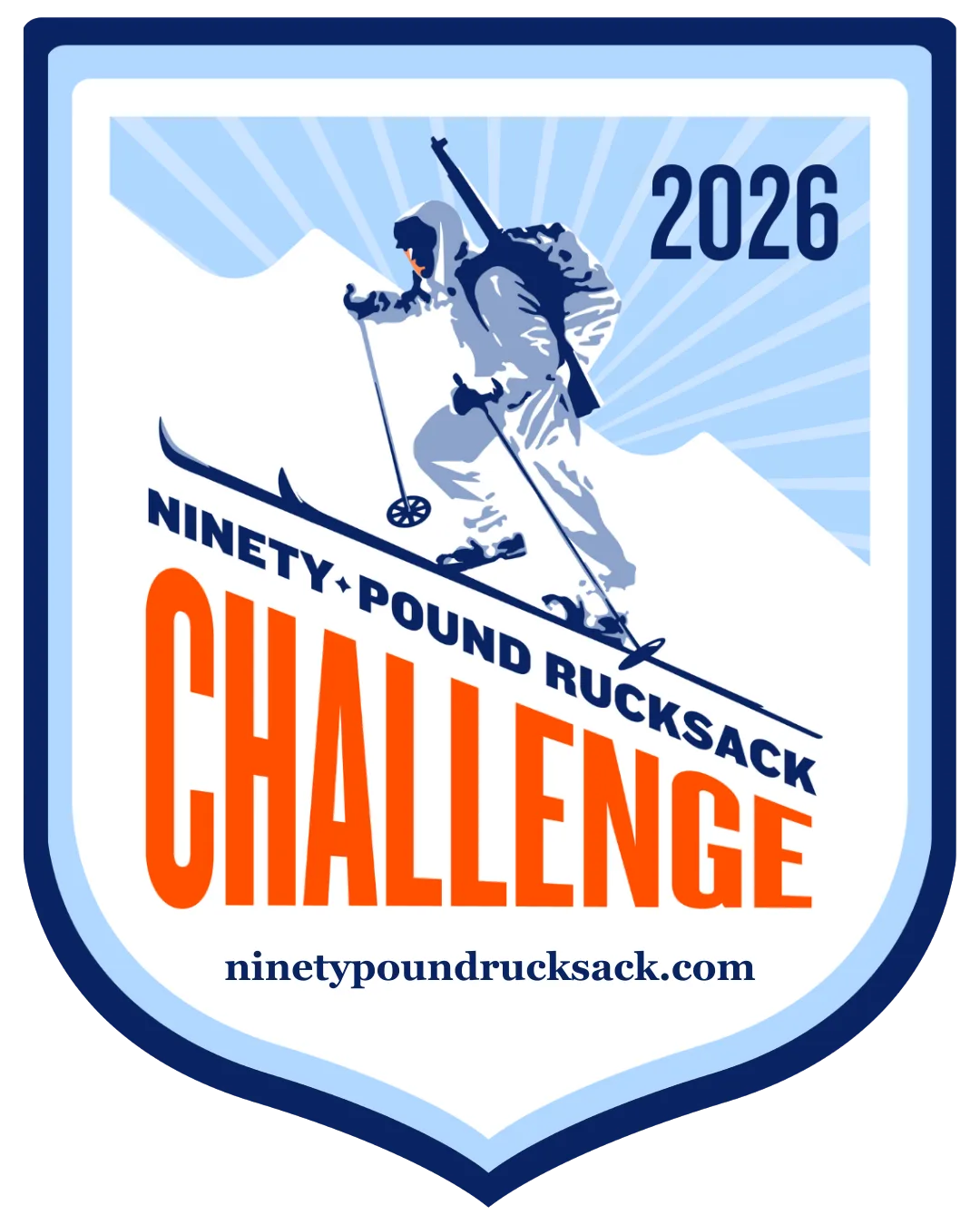 2026 Ninety-Pound Rucksack Challenge logo