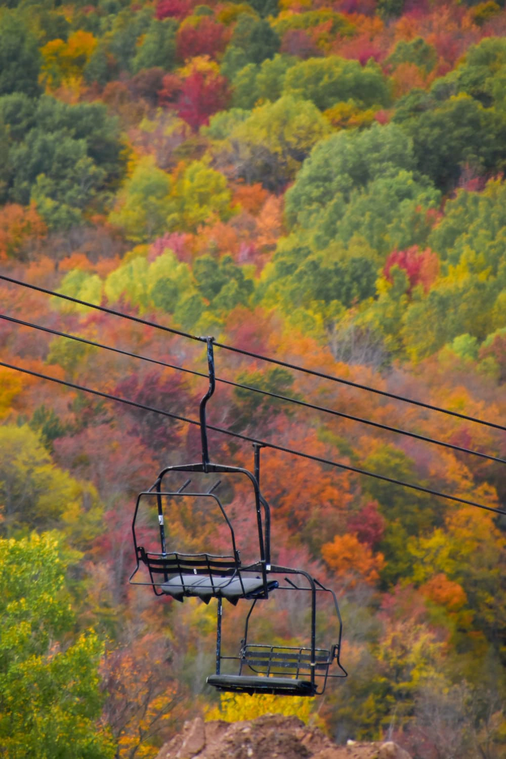 Fall Scenic Tour Ride Colors Fall Color Tour Chairlift Rides at Marquette Mountain
